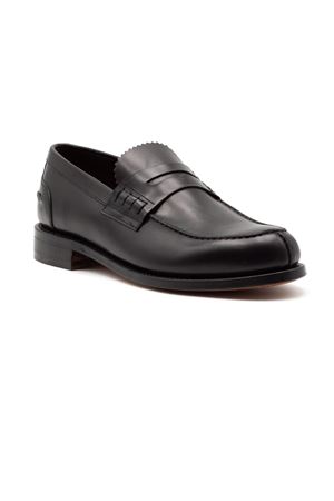 Black leather penny loafers BERWICK 1707 | 5169NEGRO